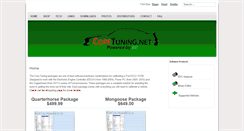 Desktop Screenshot of coretuning.net