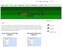 Tablet Screenshot of coretuning.net